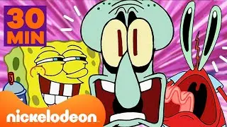 SpongeBobs verrückteste Streiche ALLER ZEITEN 🤪 | Nickelodeon Deutschland