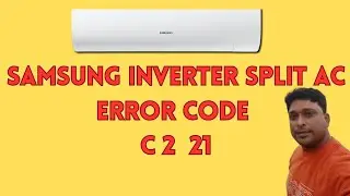 samsung inverter split ac error code C1 21#samsung ac error code C1 21