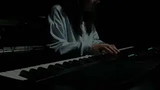 Thea同學的《初雪》🎹🎶#流行鋼琴#自然冥想音樂#電子Keyboard #一鏡到底 #音樂課堂