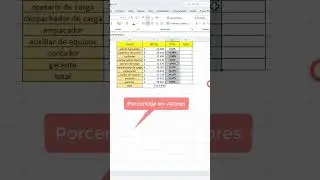How to calculate the percentage of values ​​in Excel (Percentage with values ​​in Excel) 
