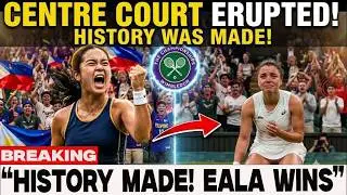 Alex Eala STUNS Jasmine Paolini at Wimbledon 2026 | Tennis World ERUPTS After Historic Upset! 🇵🇭