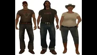 Персонажи GTA San Andreas [русские субтитры]