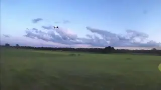 Air to air fight MiniDrones Parrot Mambo FPV VS Airborne night