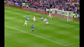 Rangers fc Auld Firm Classic at Ibrox