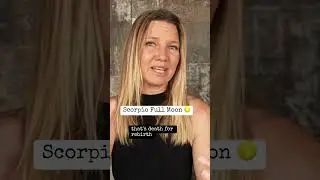 🌕 Scorpio Full Moon (It’s BIG!) - full episode out now 
