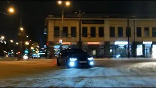 Снежные сибирские вечера / Siberian winter sideways fun