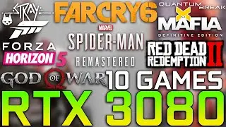 RTX 3080 - 10 Best Graphics Games Tested in 2022 - 1440p