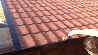 Монтаж самоклеющейся рулонной черепицы Icopal 3D