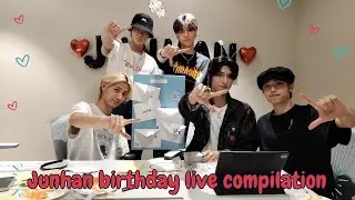 Junhan birthday live compilation because in this house we support the kiss tradition