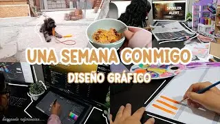 Una semana en la vida de una estudiante de D. Diseño Gráfico📚