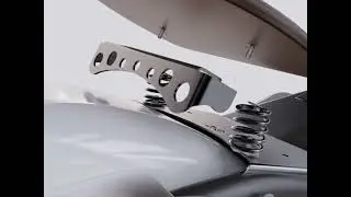 Turn Signal Seat Bracket w/ 4 LED Holes