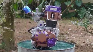 Full Restoration a abandoned 175cc  Single Cylinder Tricycles water cool Engine