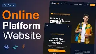 Build a Modern Website Using React, Tailwind Css, Typescript, and Next Js