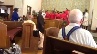 Devotion sis kelia Wanda james singing at christin fellowsh