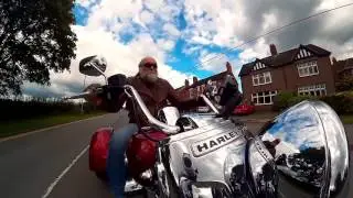 Messing about with Harley-Davidson's hot rod trike, the Freewheeler