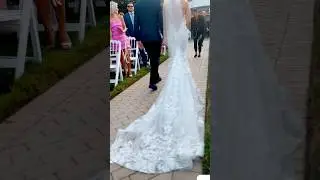 This Dress ! #weddingdress #sayyesstothedress #shorts #beautifuldress #wedding