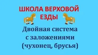 Двойная система с заложениями чухонец брусья