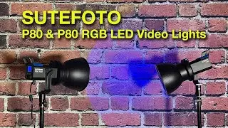 Sutefoto P80 and P80 RGB LED Video Lights