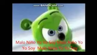 OSITO GOMINOLA ES CANCION DIABOLICA MI PRIMER VIDEO LOQUENDO