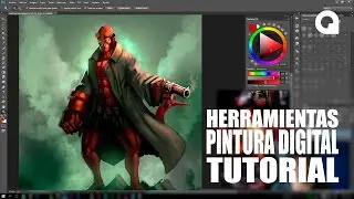 HERRAMIENTAS PINTURA DIGITAL / TUTORIAL PHOTOSHOP