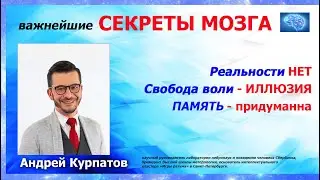 Курпатов, НИИС, 5 принципов работы Мозга, Секреты мозга, Развитие мозга, Осознанность,  Мозг
