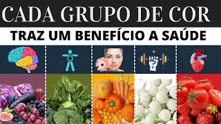 Os BENEFÍCIOS das CORES DOS ALIMENTOS! Nesse Vídeo!