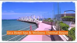 Эгейское побережье Турции. Пробежка по красивенному Ilıca Hotel Spa & Wellness Thermal Resort