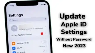 How To Update Your Apple iD Settings On iPhone iPad iPod Without Password [New 2023]