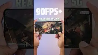 Realme 13+ 5G 🔥 BGMI Test #shorts #gaming #realme13plus #realme