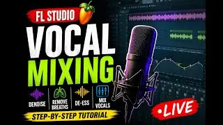 LIVE FL Studio Vocal Mixing Tutorial