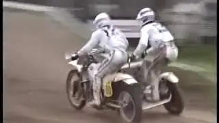 Vintage Sidecar Motocross - 1980s Sidecarcross