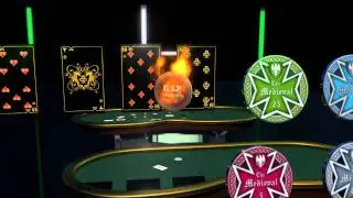Анимация покерного ролика. Animation poker.