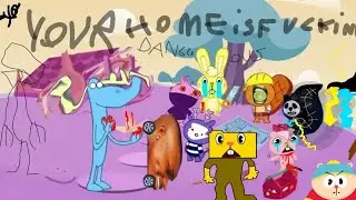 Happy Tree Friends - Your home is fucking dangerous⚡ (YTP)
