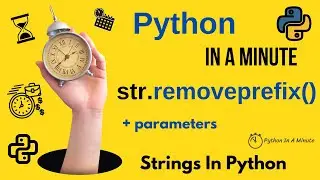 str.removeprefix(prefix) - Remove Prefix from Python Strings if Present