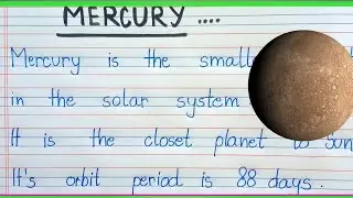 10 lines on mercury | mercury par 10 line english mein