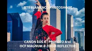 BTS PHOTOSHOOT WITH ANA MARIA AT POST HTX | PROFOTO A10| OCF MAGNUM | CANON