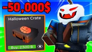 IF I LOSE, I BUY A HALLOWEEN CRATE (Roblox Arsenal)