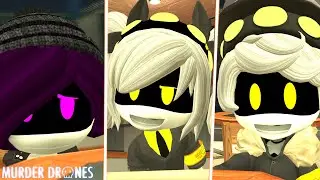 Murder Drones Animation: Uzi and N goes on the Restaurant to eat.... yes ......