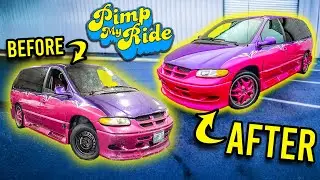 FULL BUILD | Rebuilding An Abandoned $850 "Pimp My Ride" Minivan