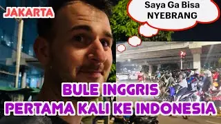 HEBOHHHH...Si BULE INGGRIS PERTAMA KALI KE INDONESIA SATE KAMBING