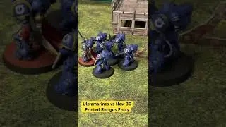 Warhammer 40K Ultramarines vs Death Guard & Rotigus!