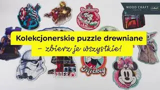 Puzzle drewniane Trefl Wood Craft 160 elementów