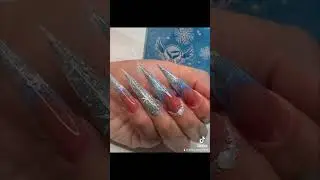 Diseño navideños #foryou #nails #acrilicnails #uñas #nailart  #uñas2023 #christmasnails #fypシ