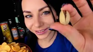 Black Kitty ASMR ДЛЯ МУЖЧИН 🍺 ПИВКО РЫБКА ЧИПСЫ 🐠 ПЕРСОНАЛЬНОЕ ВНИМАНИЕ  ASMR FOR MEN 🍺 BEER  SNACK