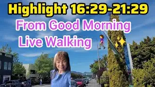Highlight 16:29 - 21:29 from Good Morning  Live walking  tayo 😊#erlinda60mixvlog #highlight