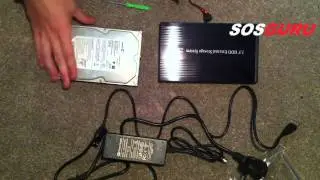 External HDD Enclosure Unboxing and Setup