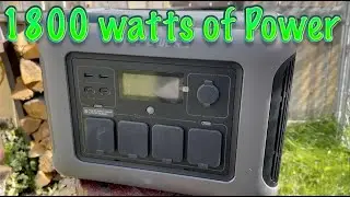 ALLPOWERS R1500 Portable Power Station Home Backup 1800W 1152Wh LiFeP04 Battery