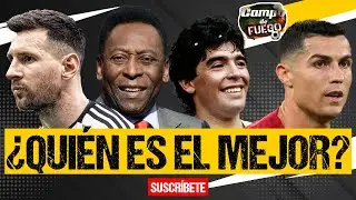 ¡El mejor futbolista de la historia! - Messi - Maradona - Pele
