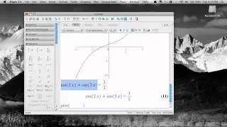 Solving equations in Maple 15