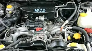 Запуск ДВС EJ20 Subaru Forester SG5 [SG03]